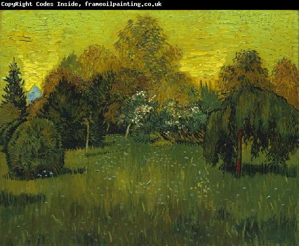 Vincent Van Gogh The Poets Garden
